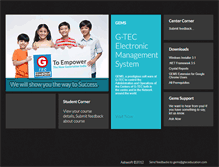 Tablet Screenshot of gtecadmin.com